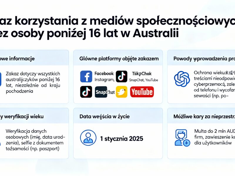 zakaz dostępu do mediów społęcznościowych